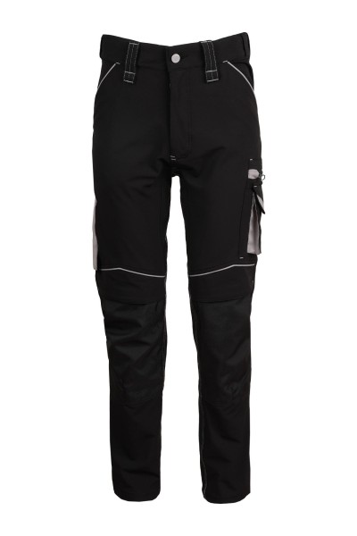 Stretch Work Trouser - black/grey effect (MAS135)