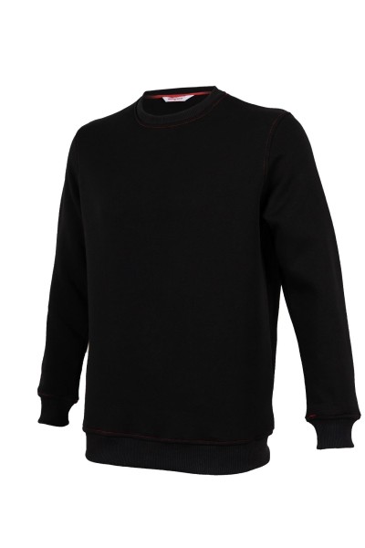 Basic Sweatshirt - schwarz (MAS215)